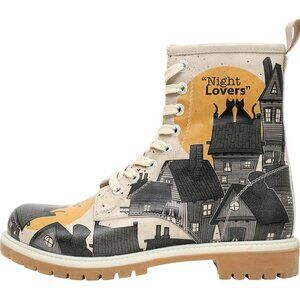 ✨Women Black Long Boots Vegan Leather Winter Boots Comfortable and Stylish Boots